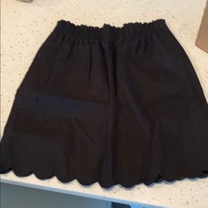 JCrew Scalloped Skirt Size 0
